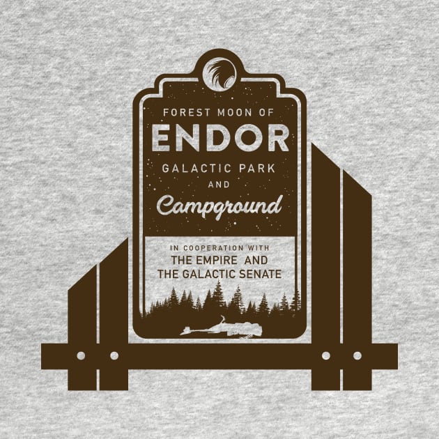 Endor Galactic Campground by MindsparkCreative